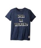 The Original Retro Brand Kids - Viva La Weekend Short Sleeve Mock Twist Tee