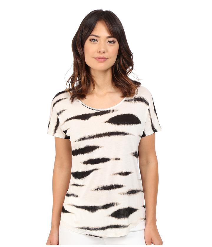 Kensie - Animal Stripe Top