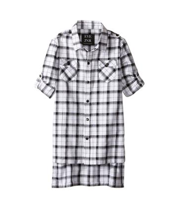 Eve Jnr - Oversize Button Up Tunic Shirt