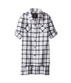 Eve Jnr - Oversize Button Up Tunic Shirt