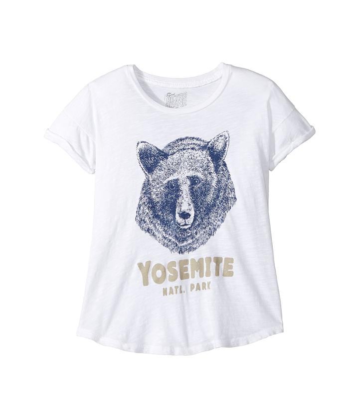 The Original Retro Brand Kids - Good Good Vibes Rolled Short Sleeve Slub Tee