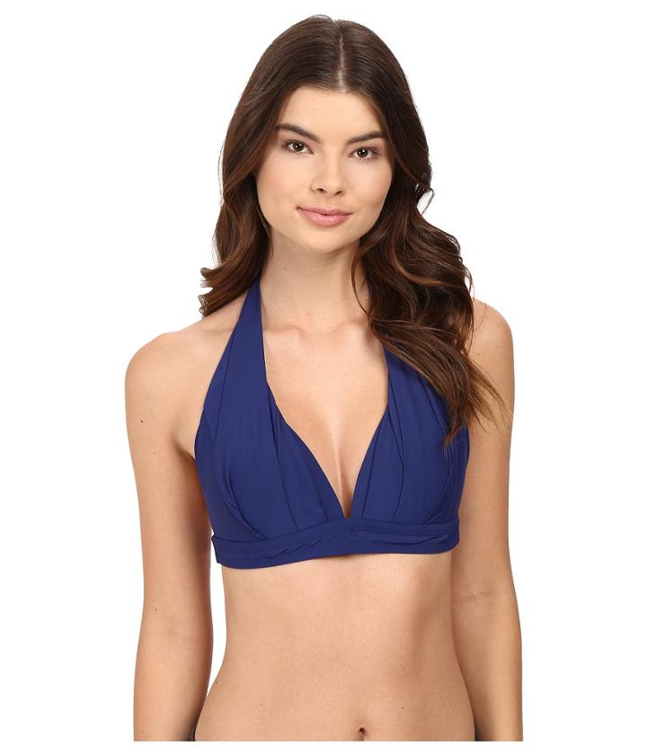 Athena - Solids Halter Bra