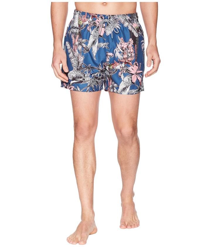Ted Baker - Elms Printed Swim Trunk