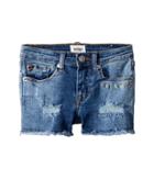 Hudson Kids - 2 1/2 Fray Hem Shorts With Embroidery In Orion