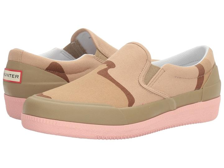 Hunter - Original Canvas Plimsoll Desert Camo