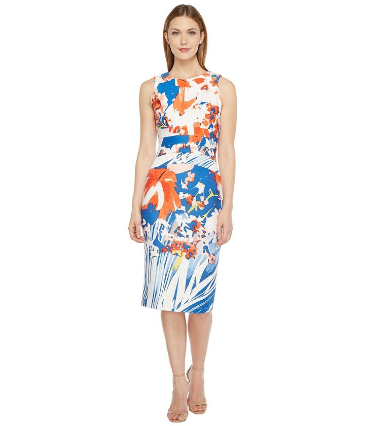 Christin Michaels - Annette Sleeveless Bodycon Dress