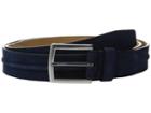 Cole Haan - 35mm Suede Belt With Filled Center Detail