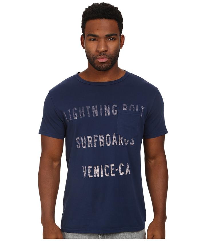 Lightning Bolt - Venice Shop Pocket Tee