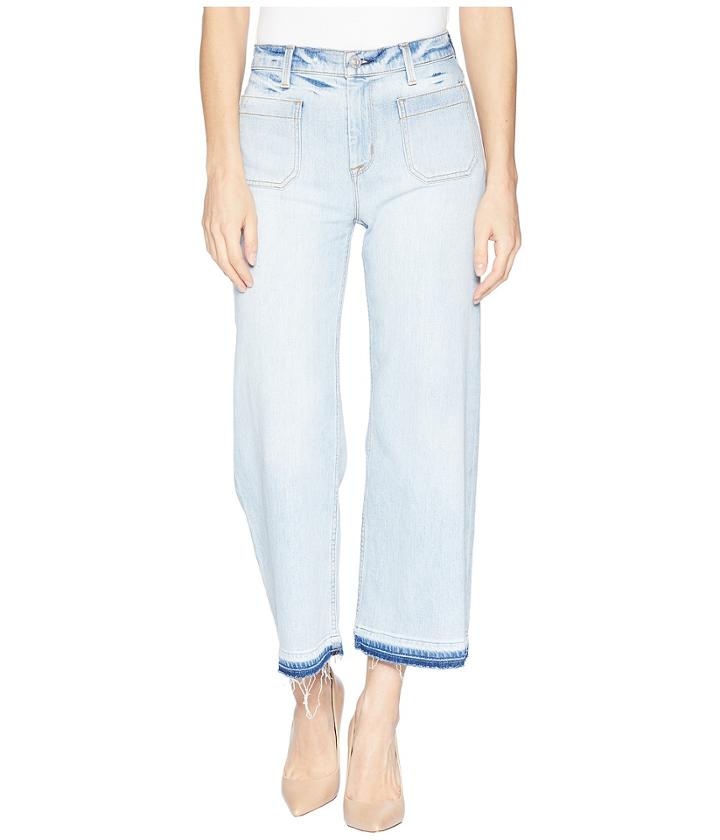 Hudson - Holly High-rise Wide Leg Crop W/ Released Hem In Frame Of Mind