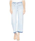 Hudson - Holly High-rise Wide Leg Crop W/ Released Hem In Frame Of Mind