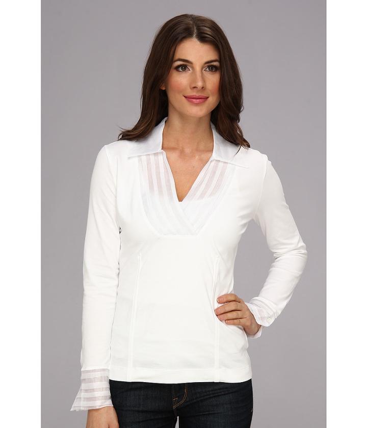 Nic+zoe - Pleated V Top
