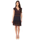 See By Chloe - Embroidered V-neck Dress