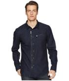 John Varvatos Collection - Washed Slim Fit Zip-up Shirt W532u1