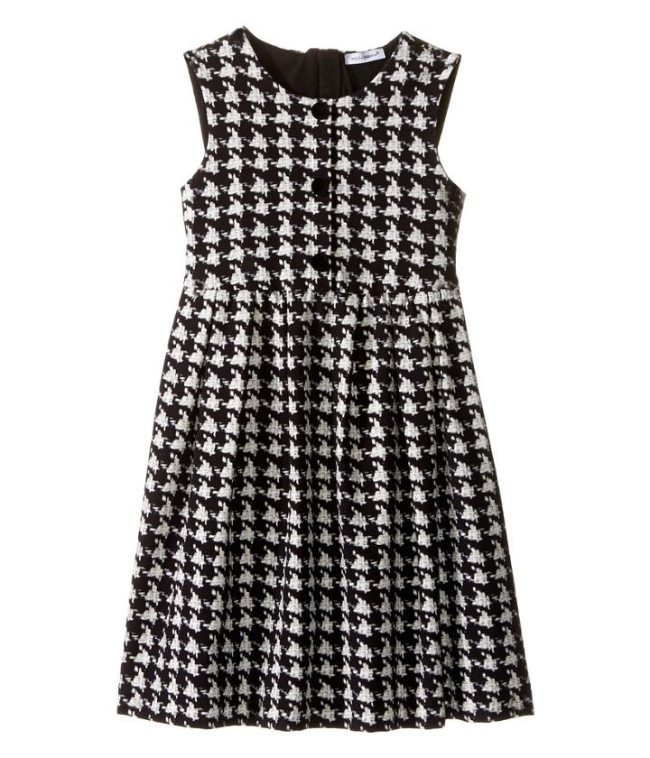 Dolce &amp; Gabbana Kids - City Houndstooth Dress