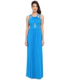 Faviana - Mesh Gown With Illusion Center Front 7741