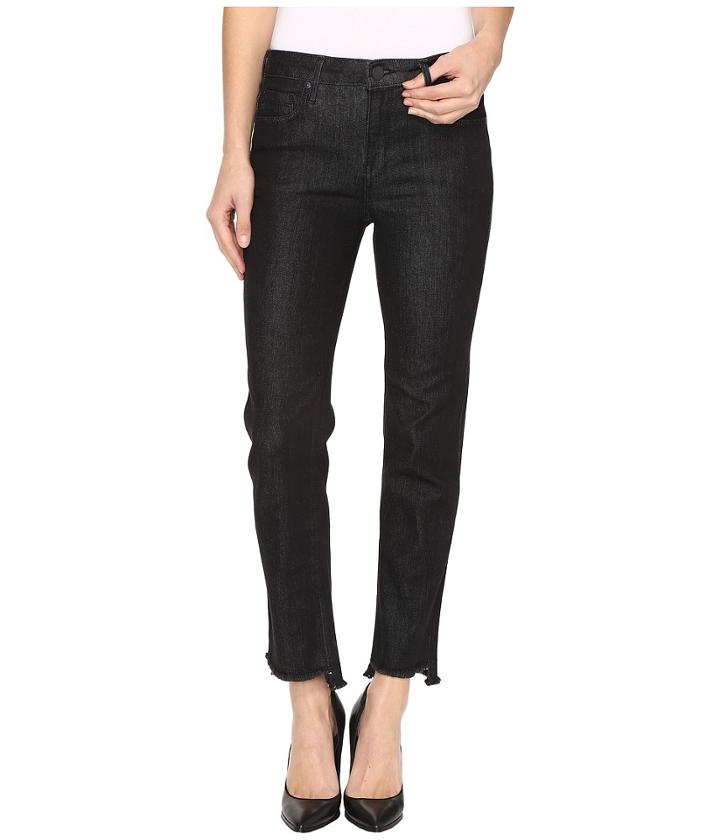 Parker Smith - Shark Bite Straight Leg Jeans In Gothic