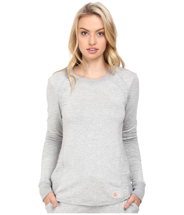 Trina Turk - Pleated Pieces Long Sleeve Sweatshirt