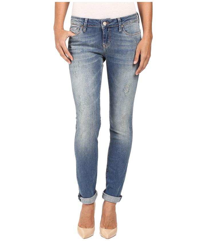 Mavi Jeans - Emma Slim Boyfriend In Mid Shaded Vintage