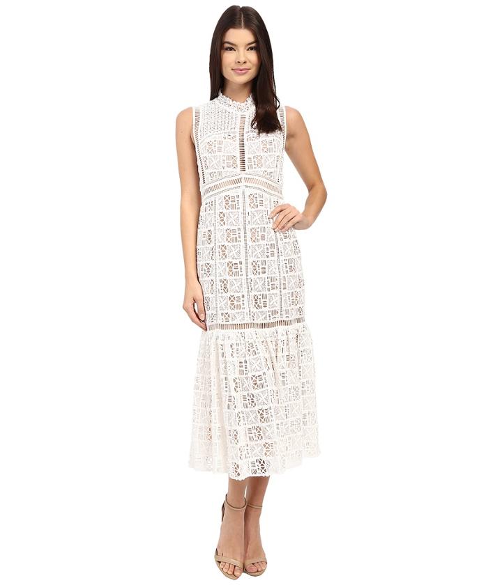 Rebecca Taylor - Sleeveless Crochet Lace Dress