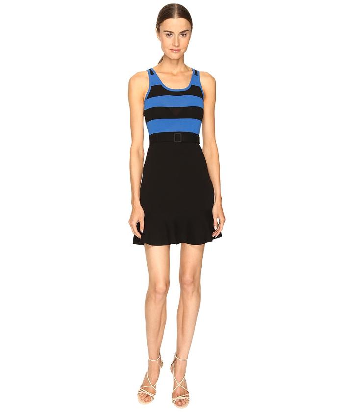 Boutique Moschino - Striped Top Belted Dress