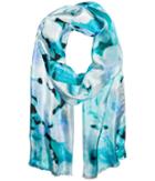 Calvin Klein - Glassy Floral Silk Scarf
