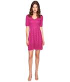 M Missoni - Solid 3/4 Sleeve Dress