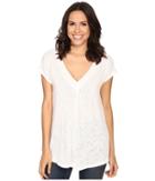 B Collection By Bobeau - Janet Front Pleat T-shirt
