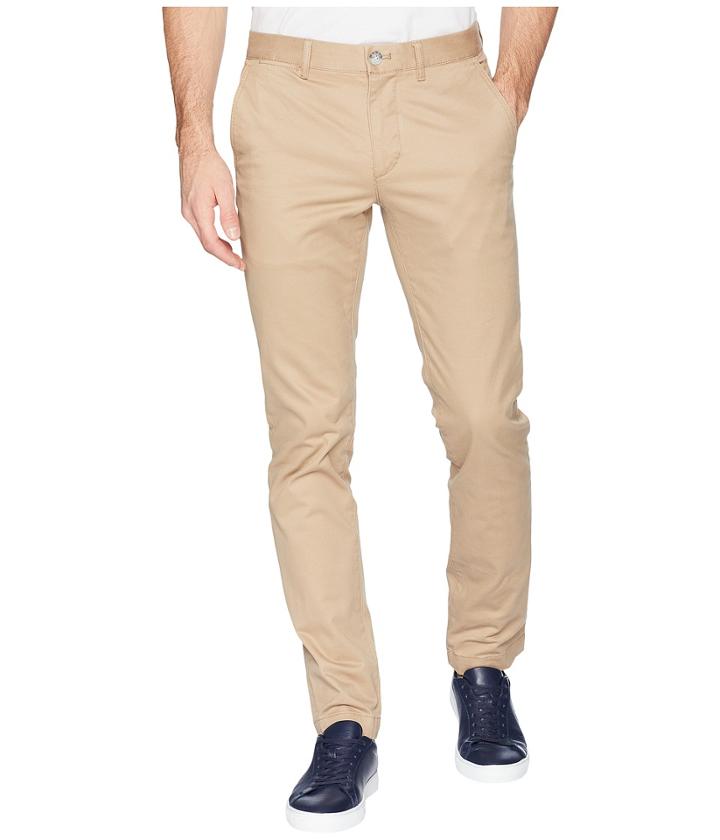 Lacoste - Gabardine Cotton Brushed Chino Slim