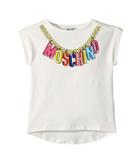 Moschino Kids - Short Sleeve Logo Necklace Graphic T-shirt
