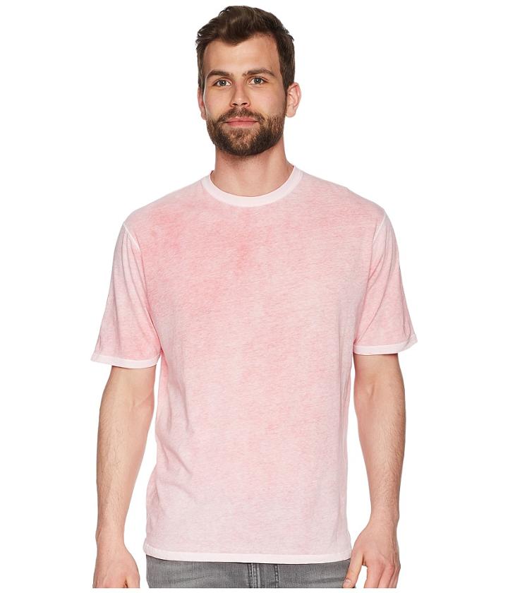 True Grit - Topanga Combed Cotton And Hand Treated Wash Short Sleeve Crew Neck Tee