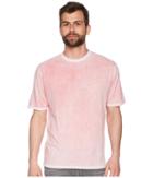 True Grit - Topanga Combed Cotton And Hand Treated Wash Short Sleeve Crew Neck Tee