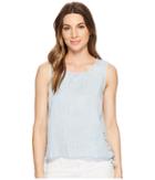 Michael Stars - Linen Denim Tencel(r) Tank Top With Side Lace-up