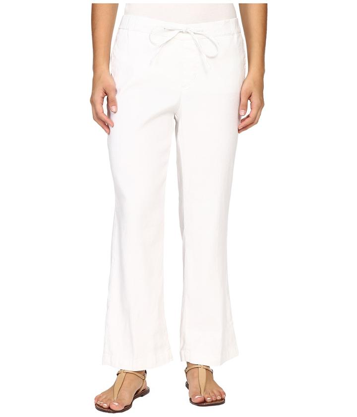 Nydj Petite - Petite Jamie Relaxed Ankle Linen Pants