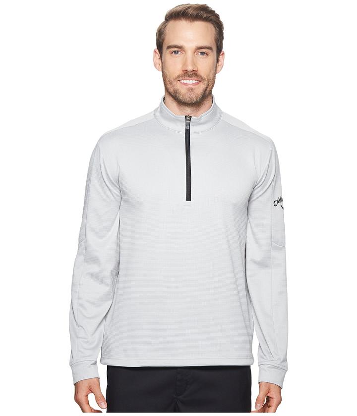 Callaway - Heather Waffle-fleece 1/4 Zip Midlayer