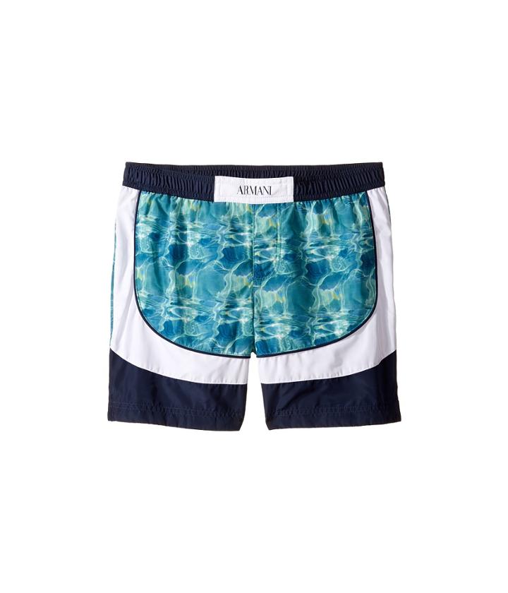 Armani Junior - Digital Water Printed Swimsuit