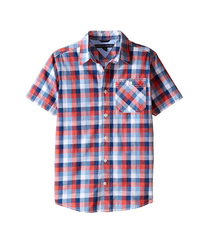 Tommy Hilfiger Kids - Wolfred Short Sleeve Woven Shirt