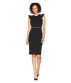 Calvin Klein - Flutter Sleeve Sheath Dress Cd8c11nb