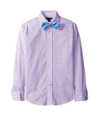 Tommy Hilfiger Kids - Long Sleeve Mini Gingham Shirt With Bowtie