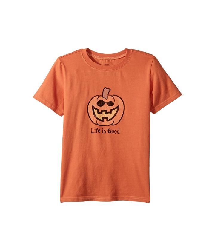 Life Is Good Kids - Jack O'lantern Lig Crusher Tee