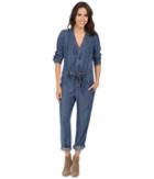 Free People - Lou Denim One-piece In Imperial