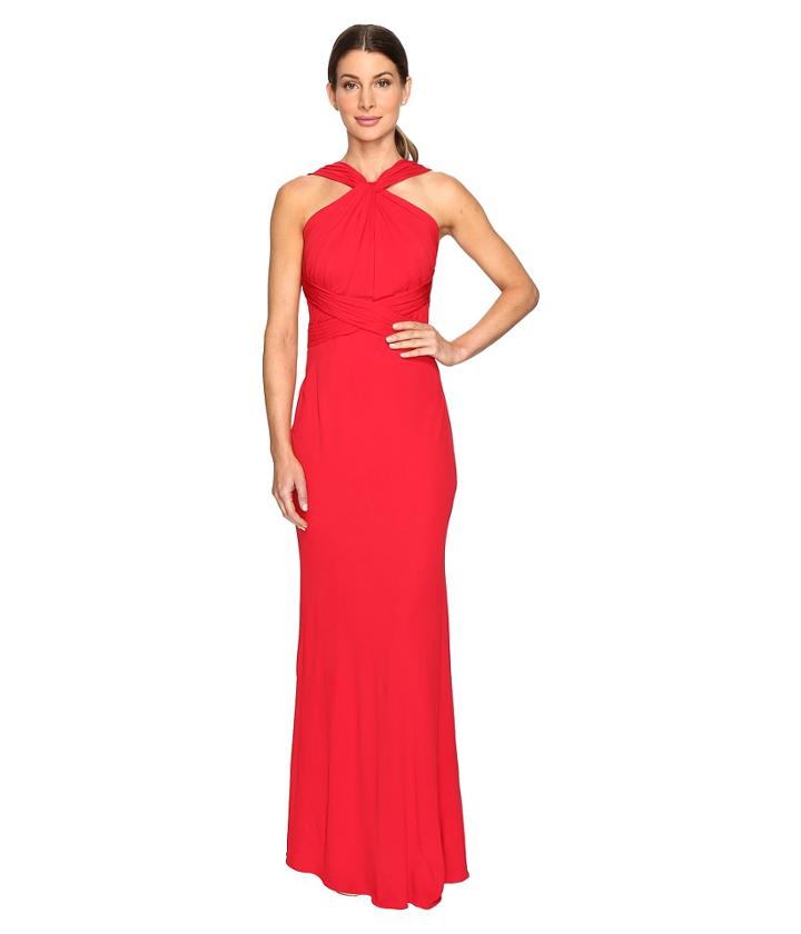 Badgley Mischka - Jersey Pull Through Gown