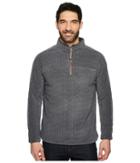 True Grit - Herringbone Fleece 1/4 Zip Pullover