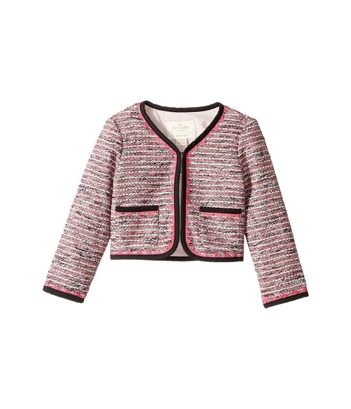 Kate Spade New York Kids - Knit Tweed Jacket