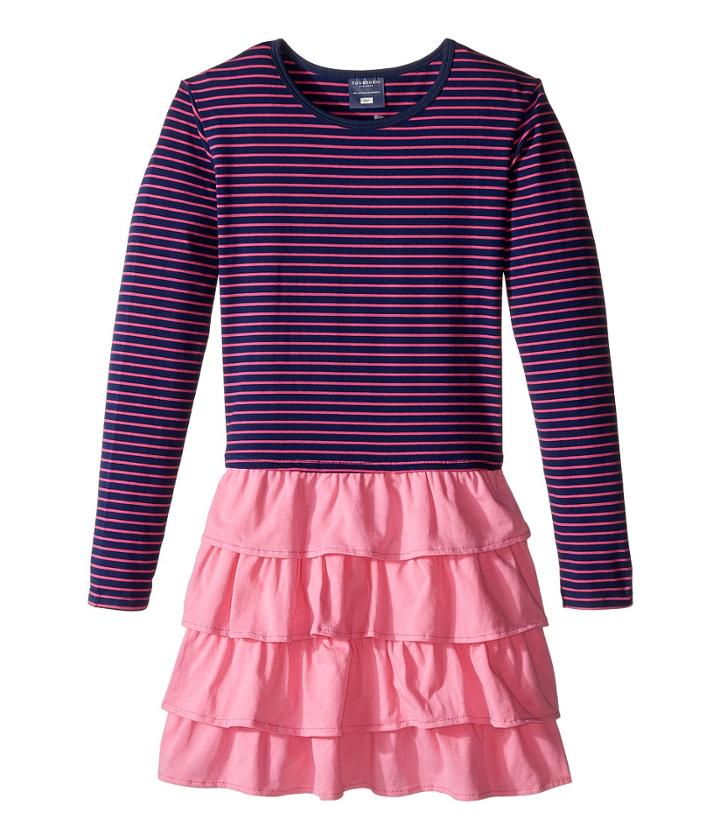 Toobydoo - Sasha Ruffle Pink Dress