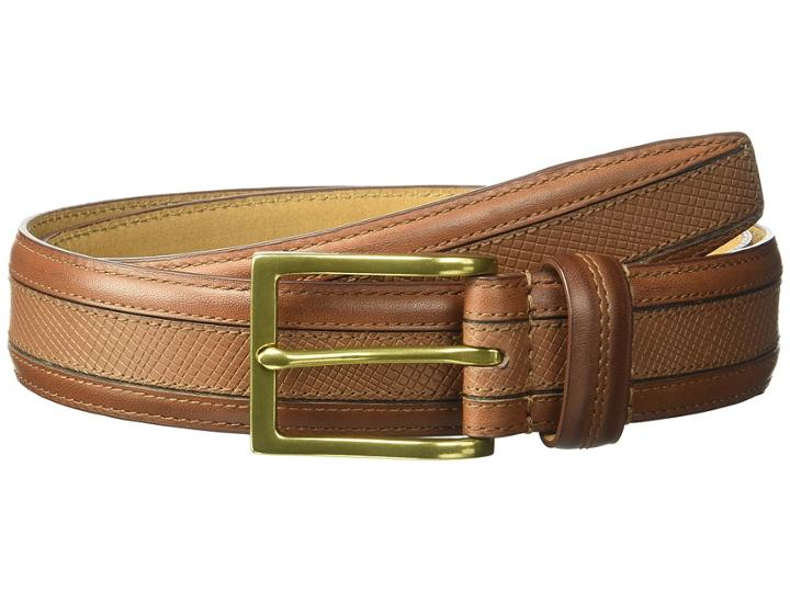 Cole Haan - 35mm Textured Center Strap Belt