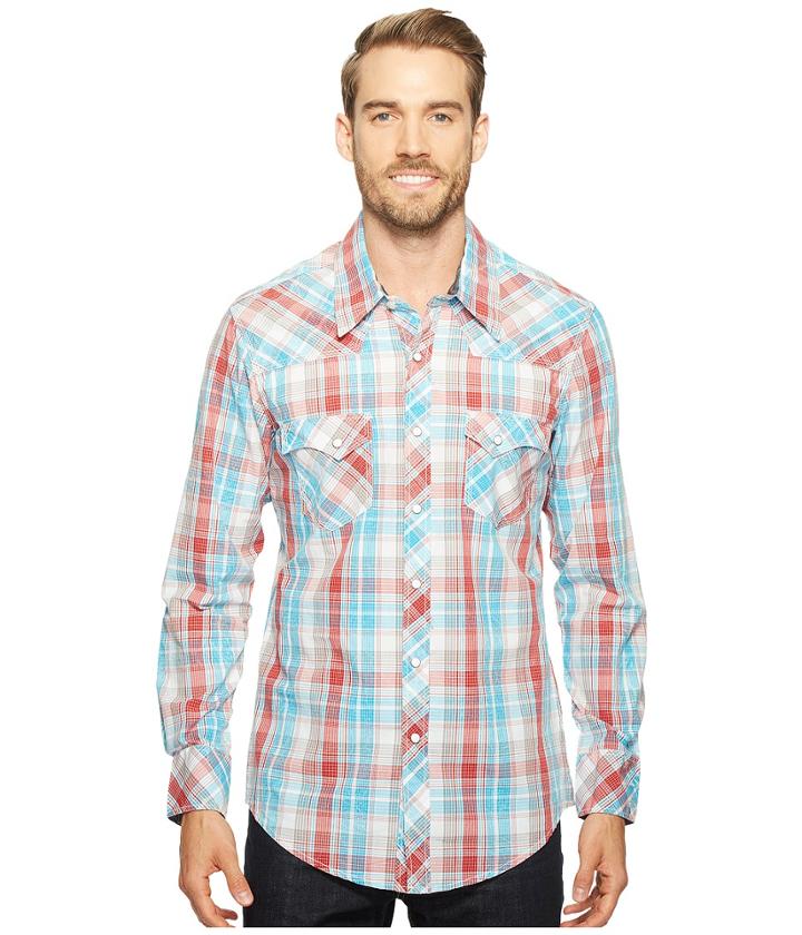 Rock And Roll Cowboy - Long Sleeve Snap B2s1247