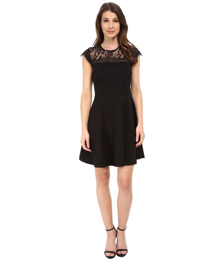 Bb Dakota - Cindy Ponte Lace Dress
