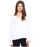 Catherine Catherine Malandrino - Georgette Bell Sleeve Top