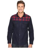 United By Blue - Banff Wool Shirt With Plaid Trim