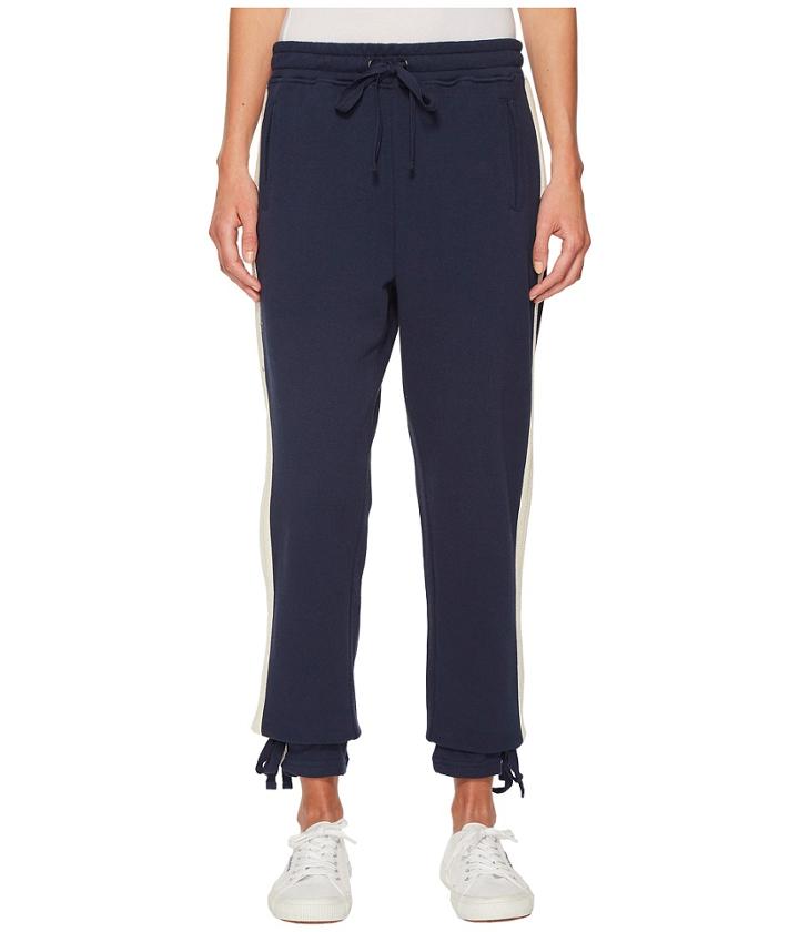 Splendid - Seabrook Mesh Stripe Ankle Tie Jogger